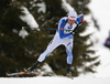 Mikko Loukkaanhuhta of Finland during the men 10km sprint race of IBU Biathlon World Cup in Hochfilzen, Austria.  Men 10km sprint race of IBU Biathlon World cup was held in Hochfilzen, Austria, on Friday, 8th of December 2017.
