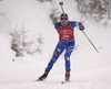 Lena Haecki of Switzerland during the women 7.5km sprint race of IBU Biathlon World Cup in Hochfilzen, Austria.  Women 7.5km sprint race of IBU Biathlon World cup was held in Hochfilzen, Austria, on Friday, 8th of December 2017.
