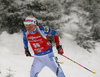 Kaisa Makarainen of Finland during the women 7.5km sprint race of IBU Biathlon World Cup in Hochfilzen, Austria.  Women 7.5km sprint race of IBU Biathlon World cup was held in Hochfilzen, Austria, on Friday, 8th of December 2017.
