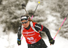 Irene Cadurisch of Switzerland during the women 7.5km sprint race of IBU Biathlon World Cup in Hochfilzen, Austria.  Women 7.5km sprint race of IBU Biathlon World cup was held in Hochfilzen, Austria, on Friday, 8th of December 2017.
