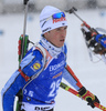 Timo Seppaelae of Finland during the zeroing before the men 12.5km pursuit race of IBU Biathlon World Cup in Hochfilzen, Austria.  Men 12.5km pursuit race of IBU Biathlon World cup was held in Hochfilzen, Austria, on Saturday, 9th of December 2017.
