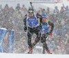 Benjamin Weger of Switzerland  during the men 12.5km pursuit race of IBU Biathlon World Cup in Hochfilzen, Austria.  Men 12.5km pursuit race of IBU Biathlon World cup was held in Hochfilzen, Austria, on Saturday, 9th of December 2017.
