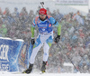 Jake Fak of Slovenia during the men 12.5km pursuit race of IBU Biathlon World Cup in Hochfilzen, Austria.  Men 12.5km pursuit race of IBU Biathlon World cup was held in Hochfilzen, Austria, on Saturday, 9th of December 2017.
