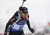 Selina Gasparin of Switzerland during the women 10km pursuit race of IBU Biathlon World Cup in Hochfilzen, Austria.  Women 10km pursuit race of IBU Biathlon World cup was held in Hochfilzen, Austria, on Saturday, 9th of December 2017.
