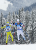 Tuomas Gronman of Finland during the men relay race of IBU Biathlon World Cup in Hochfilzen, Austria.  Men relay race of IBU Biathlon World cup was held in Hochfilzen, Austria, on Sunday, 10th of December 2017.
