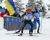 Benedikt Doll of Germany during the men relay race of IBU Biathlon World Cup in Hochfilzen, Austria.  Men relay race of IBU Biathlon World cup was held in Hochfilzen, Austria, on Sunday, 10th of December 2017.
