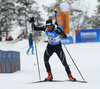 Benjamin Weger of Switzerland during the men relay race of IBU Biathlon World Cup in Hochfilzen, Austria.  Men relay race of IBU Biathlon World cup was held in Hochfilzen, Austria, on Sunday, 10th of December 2017.
