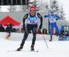 Jeremy Finello of Switzerland during the men relay race of IBU Biathlon World Cup in Hochfilzen, Austria.  Men relay race of IBU Biathlon World cup was held in Hochfilzen, Austria, on Sunday, 10th of December 2017.
