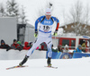 Mikko Loukkaanhuhta of Finland during the men relay race of IBU Biathlon World Cup in Hochfilzen, Austria.  Men relay race of IBU Biathlon World cup was held in Hochfilzen, Austria, on Sunday, 10th of December 2017.
