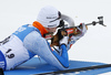 Olli Hiidensalo of Finland during the men relay race of IBU Biathlon World Cup in Hochfilzen, Austria.  Men relay race of IBU Biathlon World cup was held in Hochfilzen, Austria, on Sunday, 10th of December 2017.
