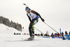 Vanessa Hinz of Germany during the women relay race of IBU Biathlon World Cup in Hochfilzen, Austria.  Women relay race of IBU Biathlon World cup was held in Hochfilzen, Austria, on Sunday, 10th of December 2017.
