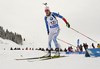 Laura Toivanen of Finland during the women relay race of IBU Biathlon World Cup in Hochfilzen, Austria.  Women relay race of IBU Biathlon World cup was held in Hochfilzen, Austria, on Sunday, 10th of December 2017.
