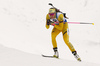 Hanna Oeberg of Sweden during the women relay race of IBU Biathlon World Cup in Hochfilzen, Austria.  Women relay race of IBU Biathlon World cup was held in Hochfilzen, Austria, on Sunday, 10th of December 2017.
