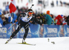 Lena Haecki of Switzerland during the women relay race of IBU Biathlon World Cup in Hochfilzen, Austria.  Women relay race of IBU Biathlon World cup was held in Hochfilzen, Austria, on Sunday, 10th of December 2017.
