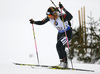 Lena Haecki of Switzerland during the women relay race of IBU Biathlon World Cup in Hochfilzen, Austria.  Women relay race of IBU Biathlon World cup was held in Hochfilzen, Austria, on Sunday, 10th of December 2017.
