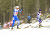 Mari Eder of Finland skiing during the mixed relay race of IBU Biathlon World Cup in Pokljuka, Slovenia. Opening race of IBU Biathlon World cup 2018-2019, single mixed relay was held in Pokljuka, Slovenia, on Sunday, 2nd of December 2018.
