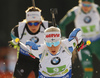 Kaisa Makarainen of Finland skiing during the mixed relay race of IBU Biathlon World Cup in Pokljuka, Slovenia. Opening race of IBU Biathlon World cup 2018-2019, single mixed relay was held in Pokljuka, Slovenia, on Sunday, 2nd of December 2018.
