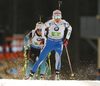 Kaisa Makarainen of Finland skiing during the mixed relay race of IBU Biathlon World Cup in Pokljuka, Slovenia. Opening race of IBU Biathlon World cup 2018-2019, single mixed relay was held in Pokljuka, Slovenia, on Sunday, 2nd of December 2018.
