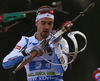 Olli Hiidensalo of Finland during the mixed relay race of IBU Biathlon World Cup in Pokljuka, Slovenia. Opening race of IBU Biathlon World cup 2018-2019, single mixed relay was held in Pokljuka, Slovenia, on Sunday, 2nd of December 2018.
