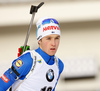 Tero Seppala of Finland during zeroing before start of the men individual race of IBU Biathlon World Cup in Pokljuka, Slovenia. Men 20km individual race of IBU Biathlon World cup 2018-2019 was held in Pokljuka, Slovenia, on Thursday, 6th of December 2018.
