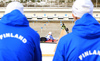 Olli Hiidensalo of Finland during zeroing before start of the men individual race of IBU Biathlon World Cup in Pokljuka, Slovenia. Men 20km individual race of IBU Biathlon World cup 2018-2019 was held in Pokljuka, Slovenia, on Thursday, 6th of December 2018.
