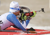 Jaakko Ranta of Finland during zeroing before start of the men individual race of IBU Biathlon World Cup in Pokljuka, Slovenia. Men 20km individual race of IBU Biathlon World cup 2018-2019 was held in Pokljuka, Slovenia, on Thursday, 6th of December 2018.
