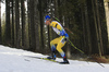 Peppe Femling of Sweden competes during the men individual race of IBU Biathlon World Cup in Pokljuka, Slovenia. Men 20km individual race of IBU Biathlon World cup 2018-2019 was held in Pokljuka, Slovenia, on Thursday, 6th of December 2018.
