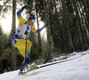Martin Ponsiluoma of Sweden competes during the men individual race of IBU Biathlon World Cup in Pokljuka, Slovenia. Men 20km individual race of IBU Biathlon World cup 2018-2019 was held in Pokljuka, Slovenia, on Thursday, 6th of December 2018.
