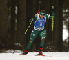 Dorothea Wierer of Italy competes in the women individual race of IBU Biathlon World Cup in Pokljuka, Slovenia. Women 15km individual race of IBU Biathlon World cup 2018-2019 was held in Pokljuka, Slovenia, on Thursday, 6th of December 2018.
