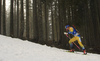 Linn Persson of Sweden competes in the women individual race of IBU Biathlon World Cup in Pokljuka, Slovenia. Women 15km individual race of IBU Biathlon World cup 2018-2019 was held in Pokljuka, Slovenia, on Thursday, 6th of December 2018.
