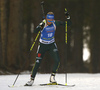 Franziska Preuss of Germany competes in the women individual race of IBU Biathlon World Cup in Pokljuka, Slovenia. Women 15km individual race of IBU Biathlon World cup 2018-2019 was held in Pokljuka, Slovenia, on Thursday, 6th of December 2018.
