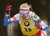 Kaisa Makarainen of Finland competes in the women individual race of IBU Biathlon World Cup in Pokljuka, Slovenia. Women 15km individual race of IBU Biathlon World cup 2018-2019 was held in Pokljuka, Slovenia, on Thursday, 6th of December 2018.
