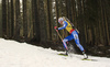 Kaisa Makarainen of Finland competes in the women individual race of IBU Biathlon World Cup in Pokljuka, Slovenia. Women 15km individual race of IBU Biathlon World cup 2018-2019 was held in Pokljuka, Slovenia, on Thursday, 6th of December 2018.
