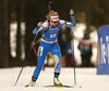 Venla Lehtonen of Finland competes in the women individual race of IBU Biathlon World Cup in Pokljuka, Slovenia. Women 15km individual race of IBU Biathlon World cup 2018-2019 was held in Pokljuka, Slovenia, on Thursday, 6th of December 2018.
