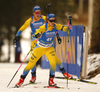 Emma Nilsson of Sweden (41) and Mona Brorsson of Sweden are competing in the women individual race of IBU Biathlon World Cup in Pokljuka, Slovenia. Women 15km individual race of IBU Biathlon World cup 2018-2019 was held in Pokljuka, Slovenia, on Thursday, 6th of December 2018.
