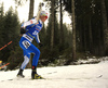 Mari Eder of Finland competes in the women individual race of IBU Biathlon World Cup in Pokljuka, Slovenia. Women 15km individual race of IBU Biathlon World cup 2018-2019 was held in Pokljuka, Slovenia, on Thursday, 6th of December 2018.
