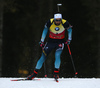 Martin Fourcade of France competes during the men sprint race of IBU Biathlon World Cup in Pokljuka, Slovenia. Men sprint race of IBU Biathlon World cup 2018-2019 was held in Pokljuka, Slovenia, on Friday, 7th of December 2018.
