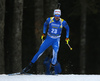 Tero Seppala of Finland competes during the men sprint race of IBU Biathlon World Cup in Pokljuka, Slovenia. Men sprint race of IBU Biathlon World cup 2018-2019 was held in Pokljuka, Slovenia, on Friday, 7th of December 2018.
