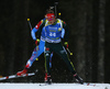 Benedikt Doll of Germany competes during the men sprint race of IBU Biathlon World Cup in Pokljuka, Slovenia. Men sprint race of IBU Biathlon World cup 2018-2019 was held in Pokljuka, Slovenia, on Friday, 7th of December 2018.
