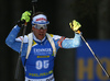 Jaakko Ranta of Finland competes during the men sprint race of IBU Biathlon World Cup in Pokljuka, Slovenia. Men sprint race of IBU Biathlon World cup 2018-2019 was held in Pokljuka, Slovenia, on Friday, 7th of December 2018.
