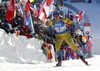  competes during the women sprint race of IBU Biathlon World Cup in Pokljuka, Slovenia. Women sprint race of IBU Biathlon World cup 2018-2019 was held in Pokljuka, Slovenia, on Saturday, 8th of December 2018.
