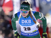 Dorothea Wierer of Italy competes during the women sprint race of IBU Biathlon World Cup in Pokljuka, Slovenia. Women sprint race of IBU Biathlon World cup 2018-2019 was held in Pokljuka, Slovenia, on Saturday, 8th of December 2018.
