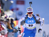 Venla Lehtonen of Finland competes during the women sprint race of IBU Biathlon World Cup in Pokljuka, Slovenia. Women sprint race of IBU Biathlon World cup 2018-2019 was held in Pokljuka, Slovenia, on Saturday, 8th of December 2018.
