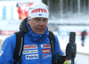  Shooting coach of Finland during the women sprint race of IBU Biathlon World Cup in Pokljuka, Slovenia. Women sprint race of IBU Biathlon World cup 2018-2019 was held in Pokljuka, Slovenia, on Saturday, 8th of December 2018.
