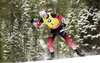 Johannes Thingnes Boe of Norway competes during the men pursuit race of IBU Biathlon World Cup in Pokljuka, Slovenia. Men pursuit race of IBU Biathlon World cup 2018-2019 was held in Pokljuka, Slovenia, on Sunday, 9th of December 2018.
