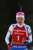 Kaisa Makarainen of Finland competes during the women pursuit race of IBU Biathlon World Cup in Pokljuka, Slovenia. Women pursuit race of IBU Biathlon World cup 2018-2019 was held in Pokljuka, Slovenia, on Sunday, 9th of December 2018.
