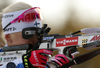 Kaisa Makarainen of Finland competes in the women pursuit race of IBU Biathlon World Cup in Pokljuka, Slovenia. Women pursuit race of IBU Biathlon World cup 2018-2019 was held in Pokljuka, Slovenia, on Sunday, 9th of December 2018.
