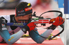 Quentin Fillon Maillet of France during zeroing before start of the men pursuit race of IBU Biathlon World Cup in Pokljuka, Slovenia. Men pursuit race of IBU Biathlon World cup 2018-2019 was held in Pokljuka, Slovenia, on Sunday, 9th of December 2018.
