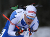 Tuomas Gronman of Finland competes during the men pursuit race of IBU Biathlon World Cup in Pokljuka, Slovenia. Men pursuit race of IBU Biathlon World cup 2018-2019 was held in Pokljuka, Slovenia, on Sunday, 9th of December 2018.
