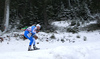 Tuomas Gronman of Finland competes during the men pursuit race of IBU Biathlon World Cup in Pokljuka, Slovenia. Men pursuit race of IBU Biathlon World cup 2018-2019 was held in Pokljuka, Slovenia, on Sunday, 9th of December 2018.
